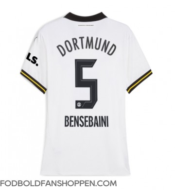 Borussia Dortmund Ramy Bensebaini #5 Tredjetrøje Dame 2024-25 Kortærmet